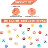  660Pcs 6 Colors Natural Freshwater Shell Beads Strands SHEL-NB0001-39-5