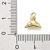 Rack Plating Croissant Brass Pendants X-KK-M293-02G-3
