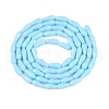 Opaque Solid Color Glass Beads Strands GLAA-T009-001I-3