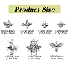 Bees Tibetan Styles Alloy Pendants for Jewelry Making Crafts FIND-YW0005-10-2