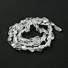 Natural Green Quartz Beads Strands G-P497-01C-67-3