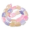 Natural Dyed Malaysia Jade Beads Strands G-B137-B02-01D-3