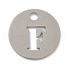 Non-Tarnish 304 Stainless Steel Pendants STAS-F233-M-P01-A-F-1