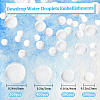 Beebeecraft 4 Styles Transparent Resin Cabochons RESI-BBC0001-01-2
