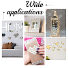   200Pcs 3D Mirror Square Acrylic Mosaic Wall Sticker DIY-PH0005-91-4