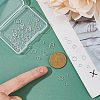 DICOSMETIC 80Pcs 4 Styles 925 Sterling Silver Open Jump Rings STER-DC0001-52S-3