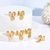 304 Stainless Steel Open Cuff Finger Rings RJEW-UN00010-5
