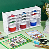18 Grids PVC Plastic Inkpad Storage Box ODIS-WH0043-118B-4