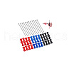 12 Sets 3 Colors Silicone Finger Tab AJEW-NB0006-35-7