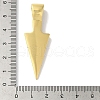 Ion Plating(IP) 304 Stainless Steel Big Pendants STAS-Z075-20AG-3