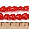 Handmade Lampwork Glass Beads Strands LAMP-Q005-06D-02-4