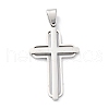 304 Stainless Steel Pendants STAS-L286-11P-1