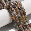 Natural Agate Beads Strands G-M437-B01-03-5