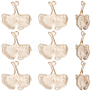 Beebeecraft 15Pcs Brass Pendants KK-BBC0015-77-1