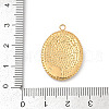 304 Stainless Steel Enamel Pendants STAS-C121-02G-3