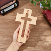 Wood Pendants FIND-WH0161-45-3