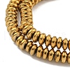 Electroplated Synthetic Non-Magnetic Hematite Beads Strands G-I360-C03-09-3