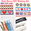 DIY Hair Clips Cross-Stitch Making Kits DIY-WH0304-312-4