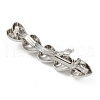 Alloy with Iron Clip Hair Barrettes PHAR-G014-01A-P-3