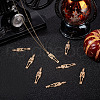 Beebeecraft 10Pcs Halloween Themed Brass Pendants KK-BBC0015-68C-4