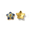 Alloy Enamel Beads Caps FIND-G074-02K-1