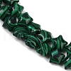 Synthetic Malachite Beads Strands G-Z080-A15-8mm-4