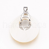 Shell Pendants KK-F751-G-4