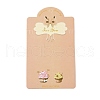 Rectangle Bowknot Earring Display Cards CDIS-P007-H01-1