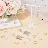 Beebeecraft 100Pcs 2 Colors 304 Stainless Steel Leverback Earring Findings STAS-BBC0006-27-4