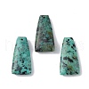 Natural African Turquoise(Jasper) Pendants G-F739-06-1
