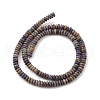 Natural Lepidolite/Purple Mica Stone Beads Strands G-K343-C03-03-2