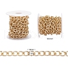 Aluminium Twisted Curb Chains CHA-YW0001-03-2