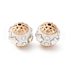 Handmade Resin Indonesia Round Beads IPDL-P005-22KCG-02-1