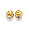 Alloy Enamel Beads ENAM-R055-04-04-RS-2