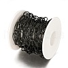 PVD Vacuum Plating 304 Stainless Steel Paperclip Chains CHS-O008-01B-4