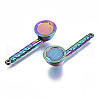 Rainbow Color Alloy Pendants PALLOY-S180-044-RS-2