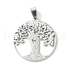 Non-Tarnish 201 Stainless Steel Pendants STAS-U003-21A-P-1