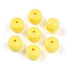 Opaque Acrylic Beads SACR-T017-35A-1