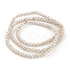 Electroplate Glass Bead Strands X-EGLA-G014-4mm-FR-A02-2