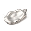 304 Stainless Steel Pendants STAS-R223-17-2