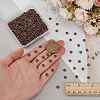   300Pcs Tibetan Style Alloy Beads Daisy Spacer Beads TIBEB-PH0005-30R-3