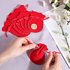 Beebeecraft 20Pcs 2 Styles Gourd Velvet Drawstring Bags TP-BBC0001-08B-3