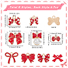SUNNYCLUE 48Pcs 8 Styles Alloy Enamel Pendants ENAM-SC0005-89-2