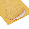 Self Adhesive Gold Foil Embossed Stickers DIY-WH0211-062-4