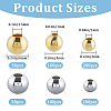 SOFPLATE Brass Smooth Round Beads KK-SP0002-28-2