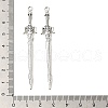Tibetan Style Alloy Big Pendants FIND-G078-32C-AS-3