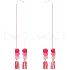 Polyester Tassel Pendant Decoration HJEW-WH20003-04A-04-2