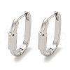 Brass Hoop Earrings EJEW-L211-010N-P-1