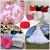 CABODYALS 3 Yards Polyester Pleated Lace Trim OCOR-CY0001-02C-5