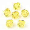 Transparent Acrylic Beads X1-TACR-S146-4mm-09-2